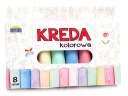 chodníková krieda 8 farieb Jumbo Dromader