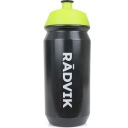 Slukk Cyklistická fľaša na vodu 0,6l RADVIK Čierna/Zel