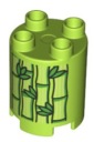 LEGO DUPLO 98225pb006 TEHLA 2X2X2 limetka NOVINKA (10g)