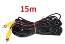 KÁBEL PRE KÁBEL CUCACEJ KAMERY 15m CINCH RCA AV