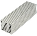 SILNÝ VALEC NEODYMOVÝ MAGNET 3x1 - SADA 100 / NEODYMOVÝCH MAGNETOV /