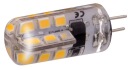 G4 SMD LED žiarovka 3W SILIKÓNOVÁ TEPLÁ BIELA ​​230V AC