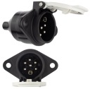 Zásuvka 24V - 7 PIN typ S - príves TIR