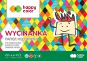 FAREBNÝ VÝREZ Z PAPIERA A4 10K HAPPY FARBA