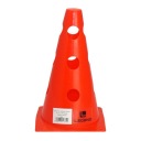 tréningový kužeľ s otvormi 23 cm, červený