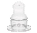 WEE BABY Silikónový cumlík. ortodontista. pre 6m+ fľaše