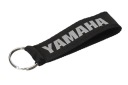 Prívesok na kľúče Prívesok na kľúče Yamaha čierna s bielou výšivkou