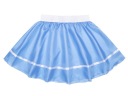 MODRÁ ELASTICKÁ SUKŇA, 34cm