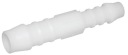 REDUKČNÝ KONEKTOR ROVNÝ 6/4 plast POM redukčná hadička 6mm / 4mm