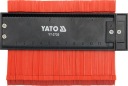 ŠABLÓNA TVAROV PROFILU 125mm ŠABLÓNA YATO
