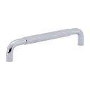 SANTI CHROME NÁBYTKOVÁ KĽÚČKA 160 MM VYSOKÝ LESK HVYT REBROVANÉ MODERNÉ