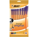 Tradičné modré guľôčkové pero BIC