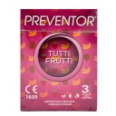 Tutti Frutti kondómy 3 ks. Preventor