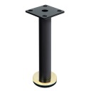 Nábytková noha na rozkladaciu pohovku BLACK-GOLD loft H180 odolná SL015