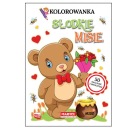 Omaľovánka SLADKÉ MEDVEĎÁ 50 NÁLEPOK MARTEL