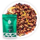 BORA BORA OVOCNÝ ČAJ JAHODA PAPAYA MALINA PAPAJO TEAVERSO 100G