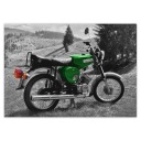 Samolepky A5 LEVEL Zelená Simson S51 E