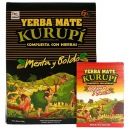 Yerba Mate KURUPI MENTA BOLDO 500g con HIERBAS 0,5kg + Katuava ZDARMA