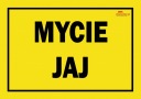 Nie 56 VÝSTRAŽNÁ TABUĽKA NA UMÝVANIE VAJÍČEK