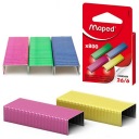 Oceľové skoby Maped 26/6 Colored 800 ks