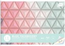 PASTEL technický blok A4 10k 160g tónovaný