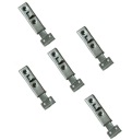 ZÁMKA NA NÁBYTOK POZINKOVANÁ ZÁMKA NA NÁBYTOK 50 mm x 15 mm 10 KS