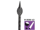 HLAVA KOVANÁ OCEL H155 B35 N12x12MM