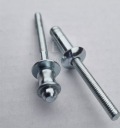 Oceľové nity 4,8 hrubé priemyselné 6,4 mm STRONG