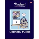 Pusheen školský skladačka A4 s gumičkou
