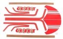Samolepky samolepka obtisk JAWA CZ 350 STICKERS