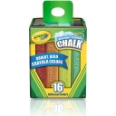 Umývateľné chodníkové kriedy 16 farieb Crayola