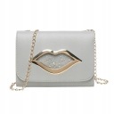 Kabelka Little Angel Clutch dámska šedá USTA zlatá