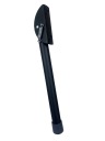 Pätka zámku garážových dverí čierna 30 cm pre dvere