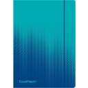 Zložka Coolpack Ombre Gradient Ocean A4 s gumičkou