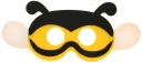 Oblečenie s maskou BEE Felt Mask Bee