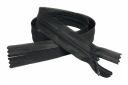 Pevný skrytý zips, tmavý grafit, 60 cm