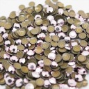 Kovové termo kamienky svetloružové 3mm 1000
