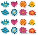 Okenná dekorácia FLOWERS (obojstranná, 16 ks)