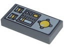 Ovládací panel LEGO 3069bpc1 1x2 TILE NOVINKA (1g)