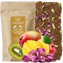 Rooibos čaj MANGO KIWI RUŽA 50G super lahodný