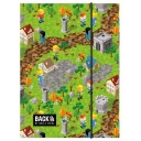 A4+ ZLOŽKA s gumičkou - DERFORM ZÁLOHA - PIXEL GAMER - MINECRAFT