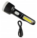 NABÍJATEĽNÁ BATERKA S 3W + 2W COB LED