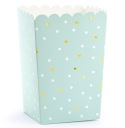 Popcorn boxy jeden rok starý krst baby shower 6 ks