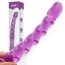 PROFILOVANÝ GÉLOVÝ DILDO ANÁLNA A VAGINÁLNA PENETRÁCIA