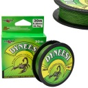 Pletená šnúra Dyneesi na náväzec 0,20 mm ZELENÁ 30 m
