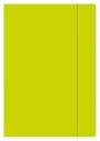 ZLOŽKA S GUMA A4+ FLUO LIME Interprint