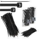200x sťahovacie pásky Káblové pásky Zipsy 3,6 x 300 mm Silné UV sťahovacie pásky