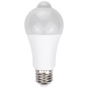 E27 LED žiarovka 12W PIR MOTION a TWILIGHT senzor