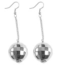 Závesné náušnice Disco Ball 80. 90. roky Disco Ball Maškarný karneval