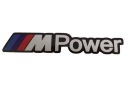 NÁLEPKA S LOGOM BMW M POWER 17,3 x 3 cm